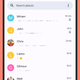 You can pin up to three messages at the top of the chat list.